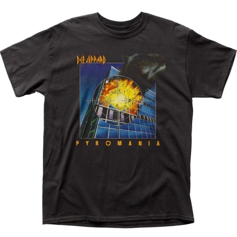 Def Leppard Pyromania Mens T-Shirt